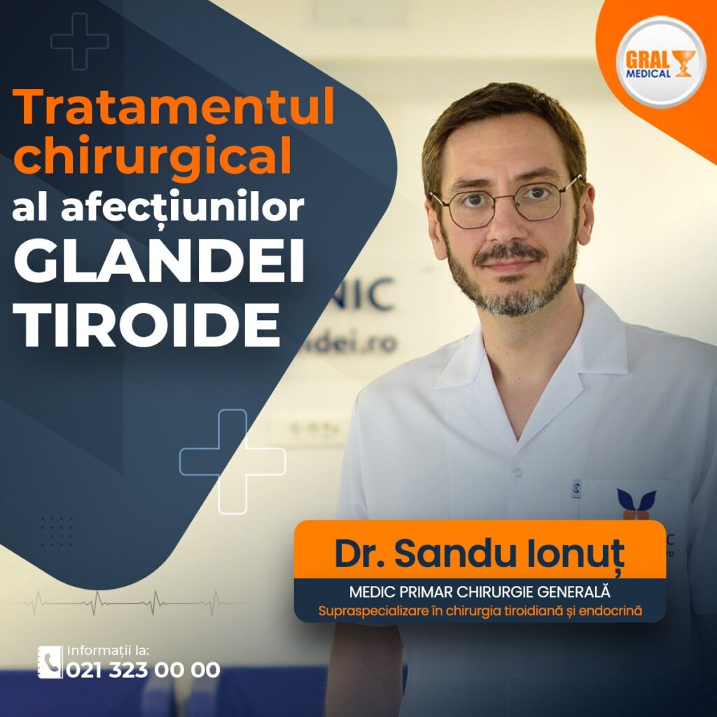 Ablația nodulilor tiroidieni prin radiofrecvență, procedură în premieră la GRAL Medical
