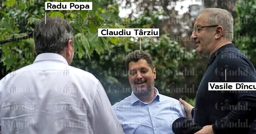 PSD-istul Vasile Dâncu, întâlnire amicală cu Claudiu Târziu, lider AUR. Cine a mai participat la discuții