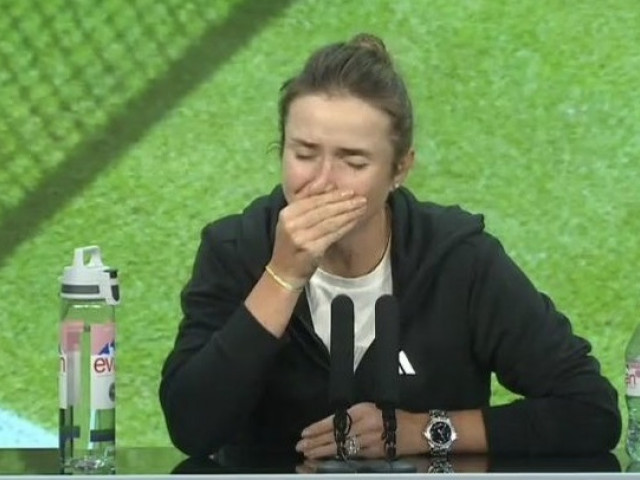 Ucraineanca Elina Svitolina a cedat nervos în fața jurnaliștilor