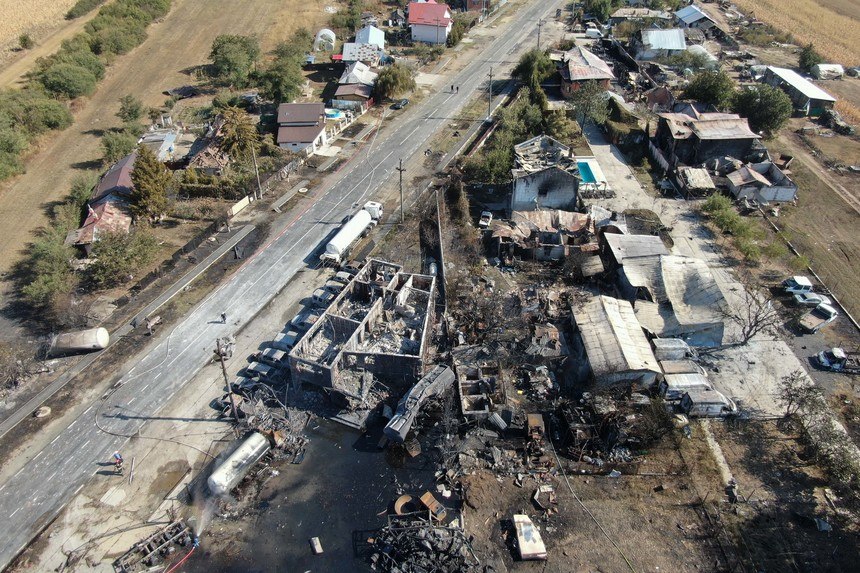 Care este starea răniților de la Crevedia. MS: Trei pacienţi – intubaţi şi ventilaţi mecanic