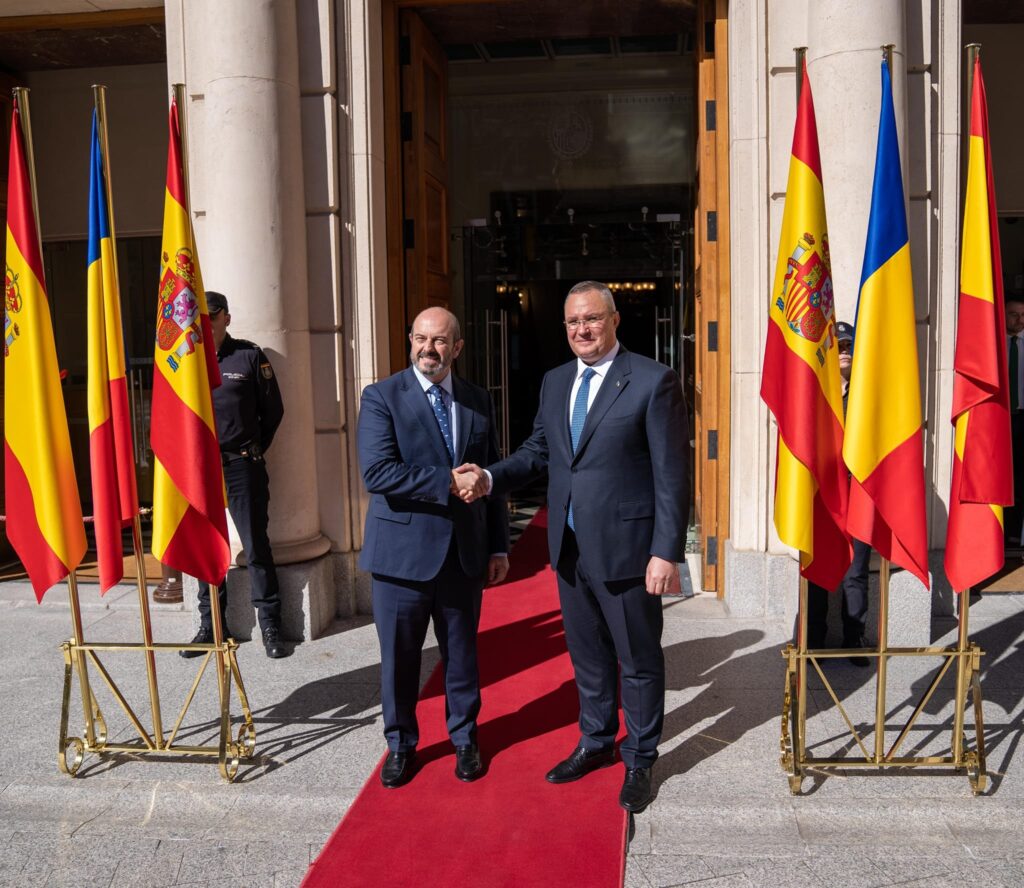 Ciucă, vizită oficială în Spania. Cu cine s-a întâlnit șeful Senatului și care au fost principalele teme de discuție