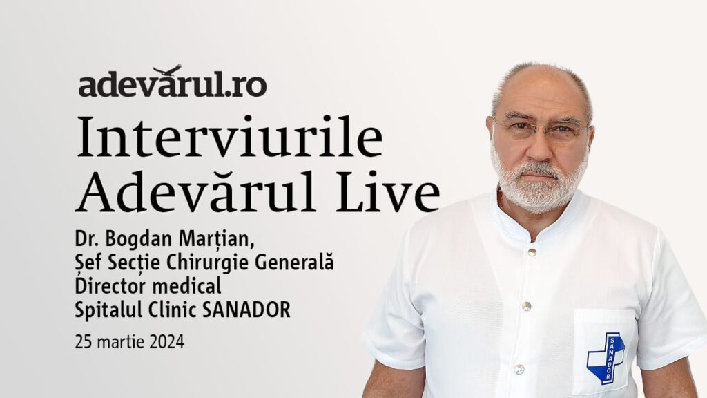 Adevărul Live de la 13.00: Chirurgia în era roboților. Inovare și progres în sănătate