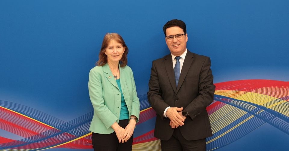 Rectorul SNSPA, discuție cu ambasadorul SUA în Romania pe tema educației