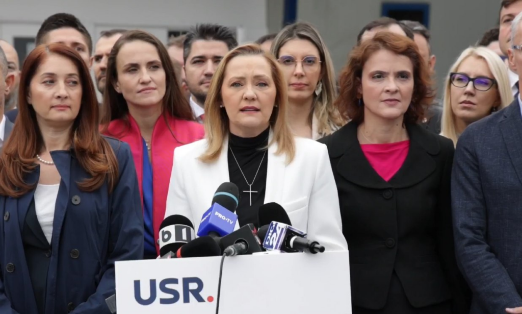 Elena Lasconi și-a depus candidatura pentru alegerile prezidențiale. „Mi-aș dori un guvern PNL-USR-UDMR”