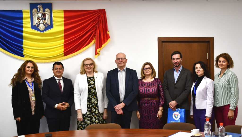 Excelența Sa, Leena Liukkonen, ambasador al Finlandei în România, la Consiliul Județean Argeș
