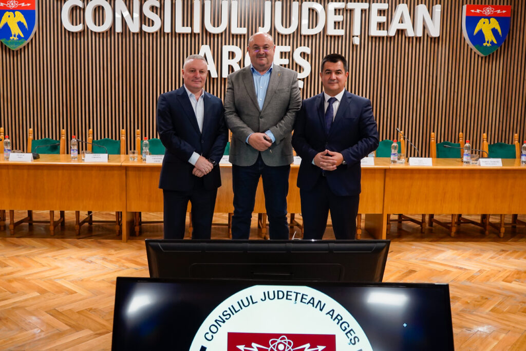 Au fost aleși vicepreședinții Consiliului Județean Argeș