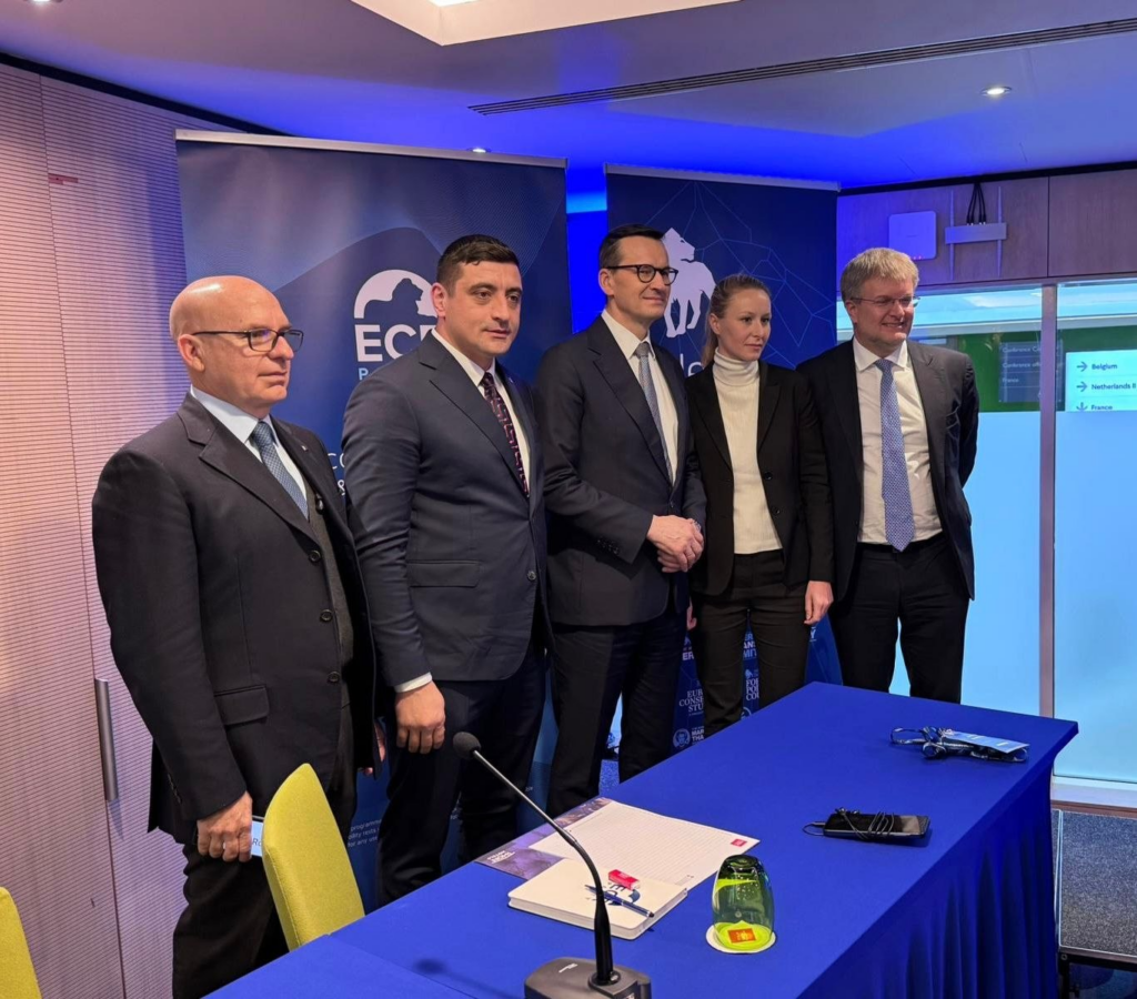 George Simion, ales vicepreședinte al Partidului Conservatorilor și Reformiștilor Europeni (ECR)