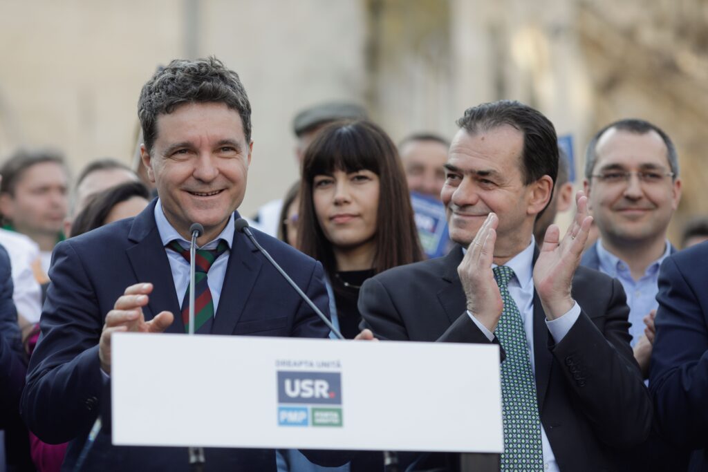 Nicușor Dan încearcă să se delimiteze de puciștii din USR. Primele sondaje arată că Lasconi crește SURSE