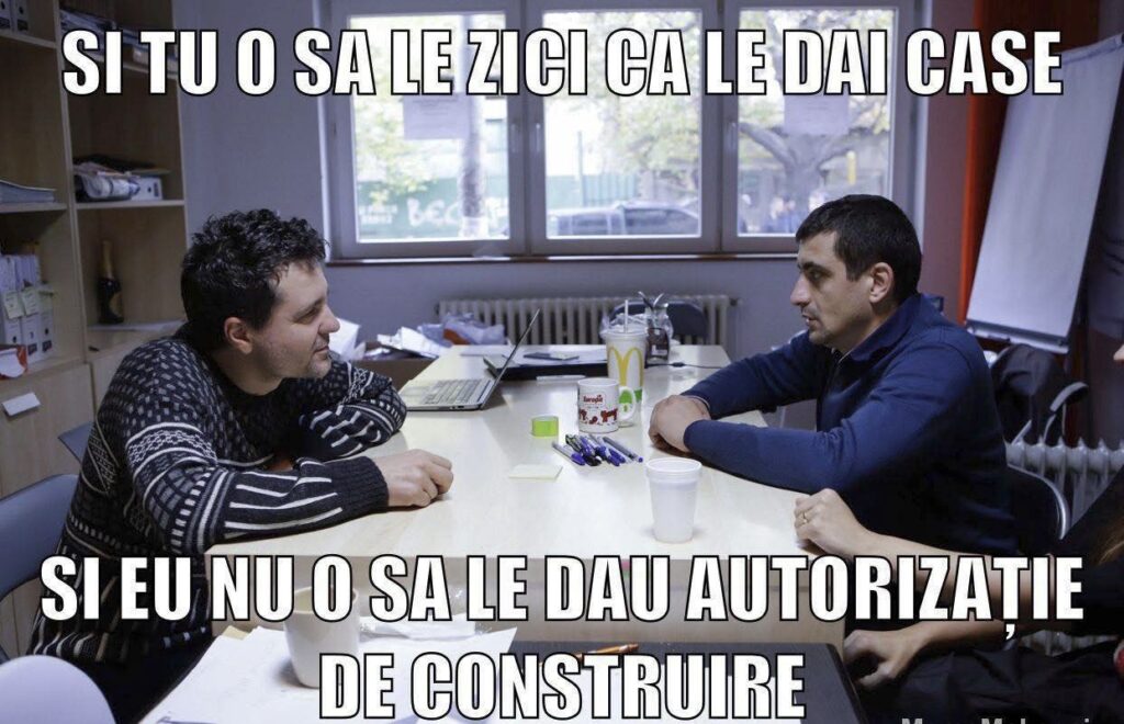 Val de glume online cu George Simion și Nicușor Dan: „Tu le zici că le dai case. Eu nu le dau autorizație”