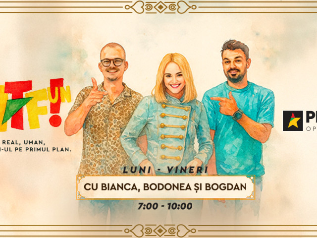 Din această toamnă, WTFun își reia locul în grila PRO FM, cu Bianca, Bodonea și Bogdan