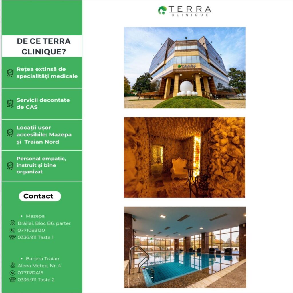 Terra Clinique Galati – un centru medical care aduce excelență în sănătate!