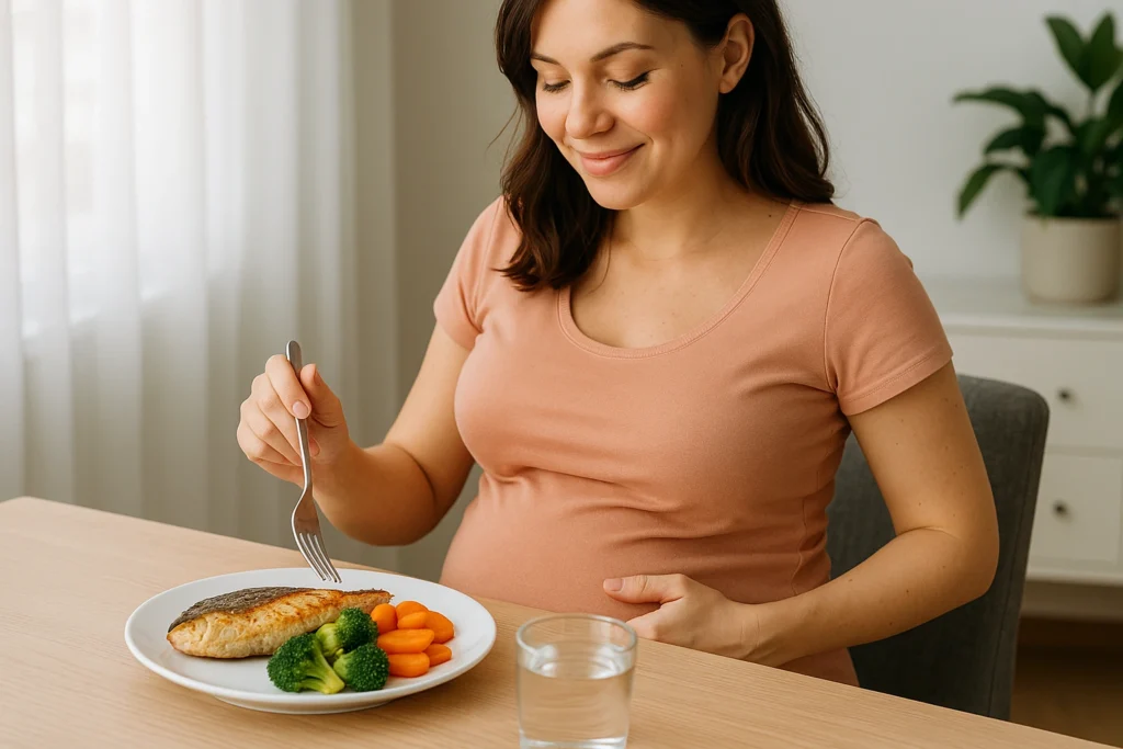 Consumul de pește în sarcină