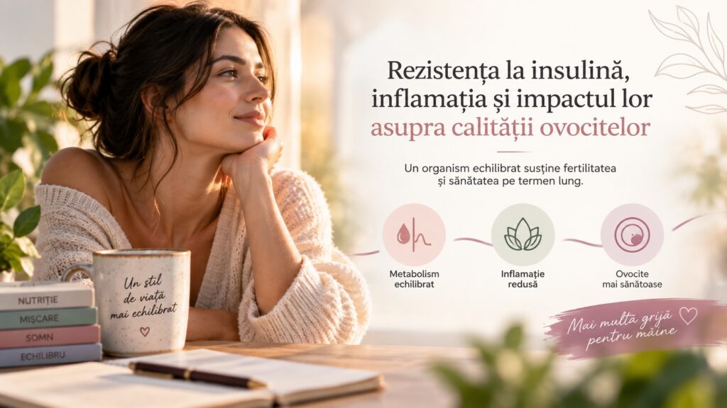 Rezistența la insulină, inflamația și impactul lor asupra calității ovocitelor